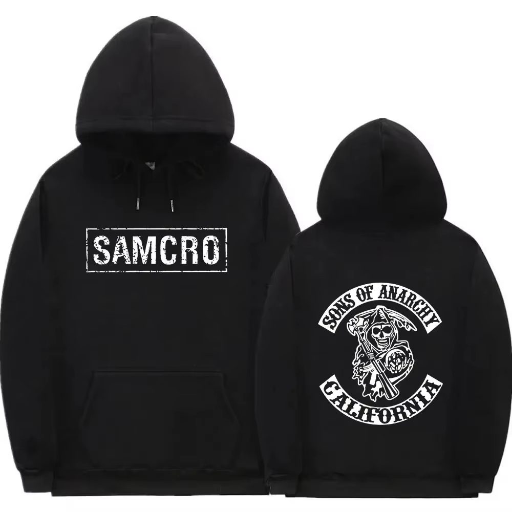 Streetwear Brand Hoodie - Dupla face impressão moletom com capuz