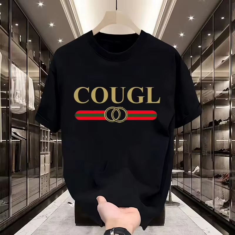 Streetwear Brand Shirts - Camiseta Masculina de Marca Fashion com