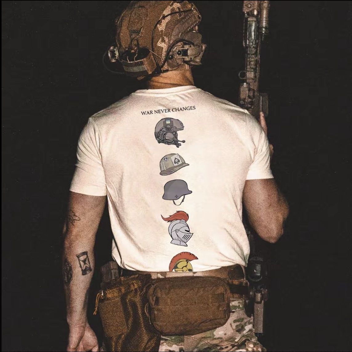 Streetwear Brand Shirts - Capacete evolução história tendência americana marca