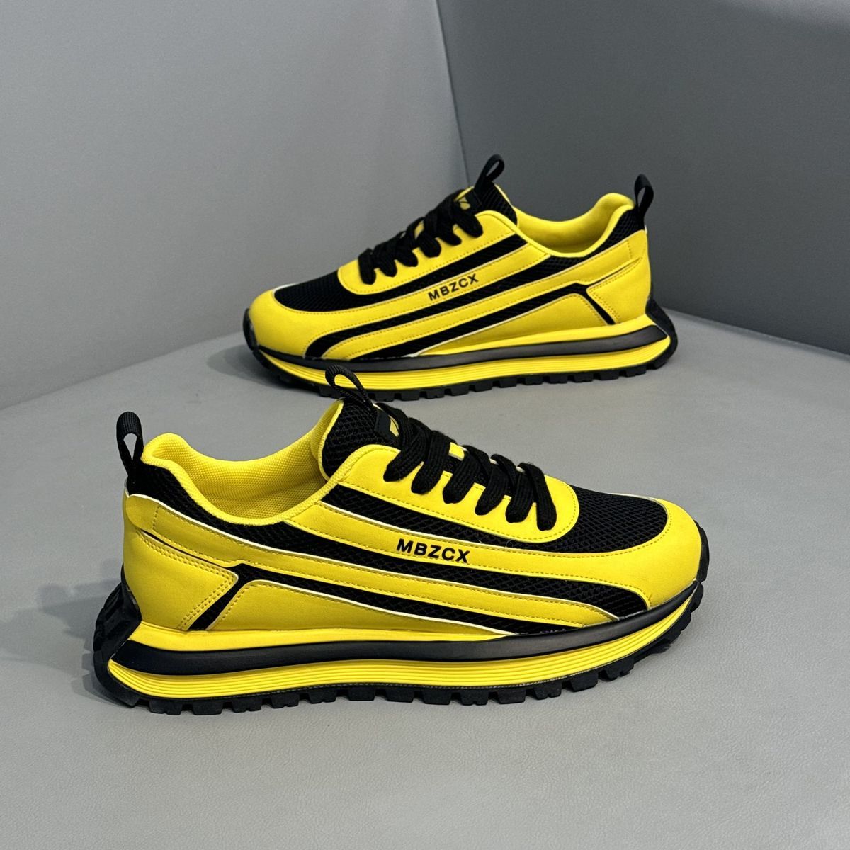 Streetwear Brand Luxury - Tênis Esportivos Masculinos em Malha Respirável,