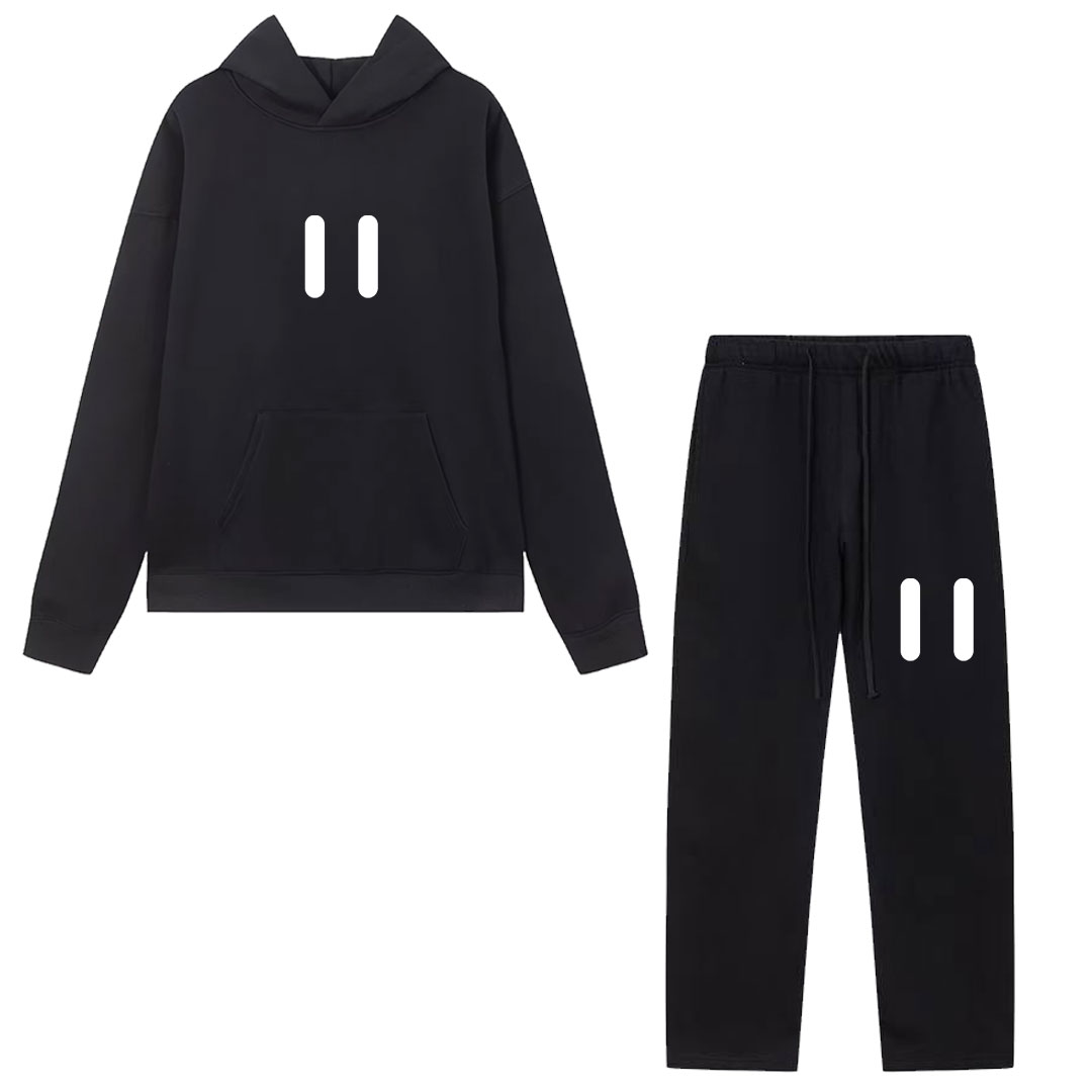 Quality Streetwear Brand - Conjunto Clássico de Moletom e Calça