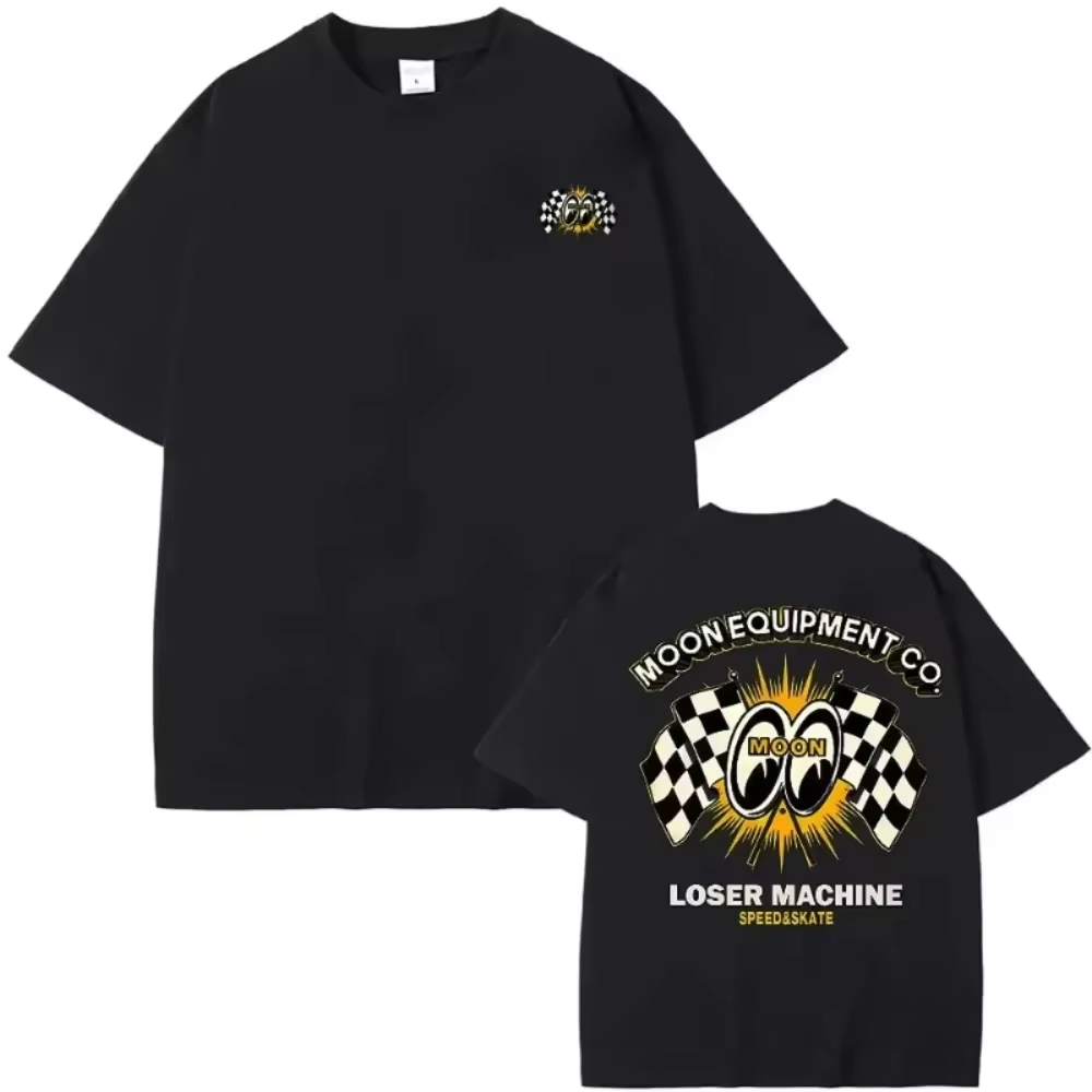 Streetwear Brand Shirts - Camiseta 2026 Red Roadster Moon Modificada