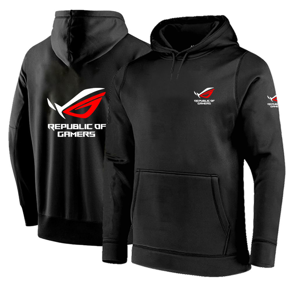 Streetwear Brand Hoodie - Hoodies ROG Republic Of Gamers para