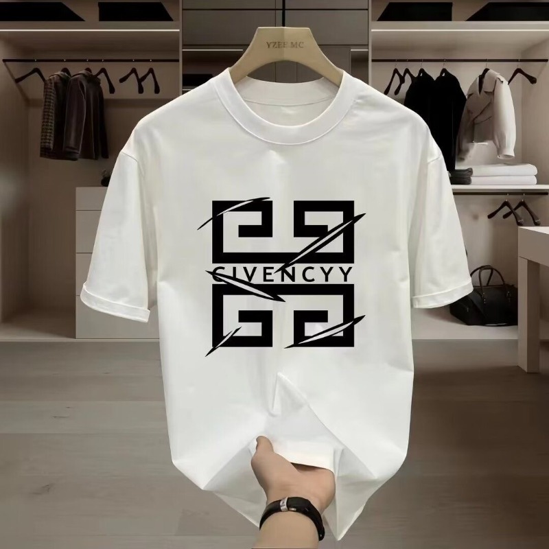 Streetwear Brand Shirts - Camiseta Masculina GIVENCY 2026 com Estampa