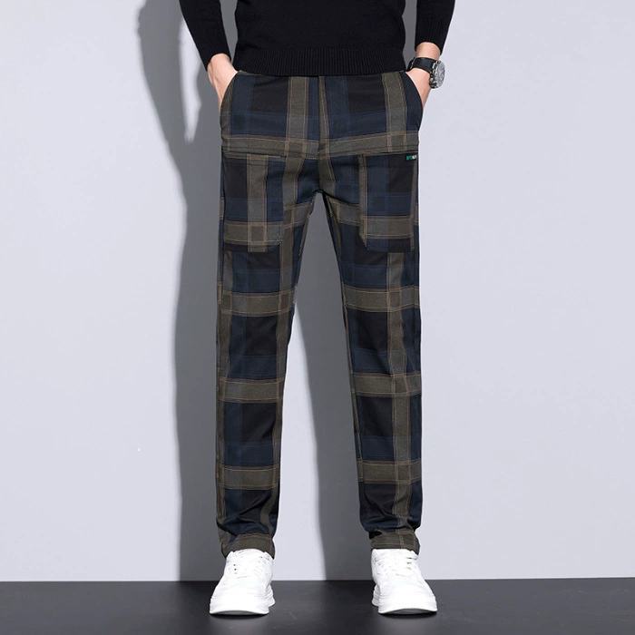 Calças Xadrez Masculinas – Cal - Streetwear Brand Tags avaliação e preço