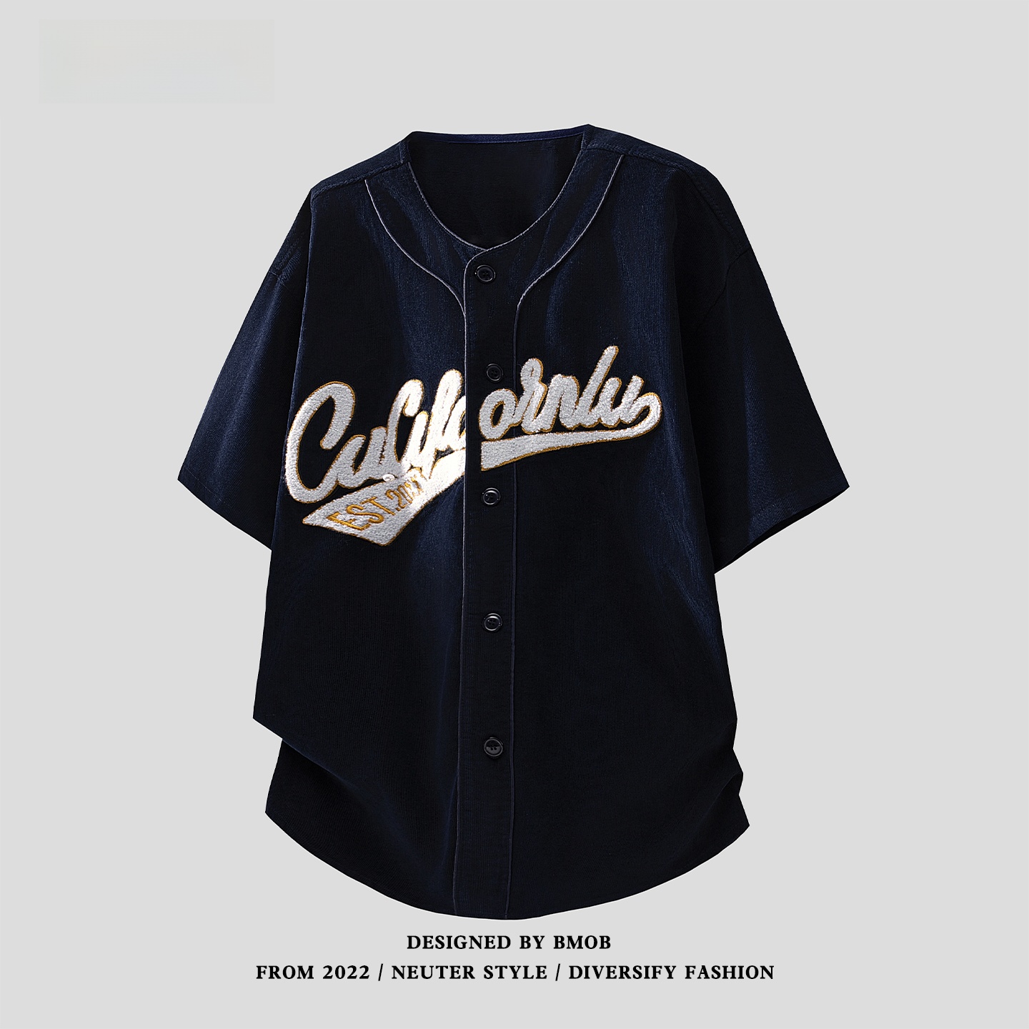 Camisa Casual de Beisebol BMOB - Streetwear Brand Jersey avaliação e preço