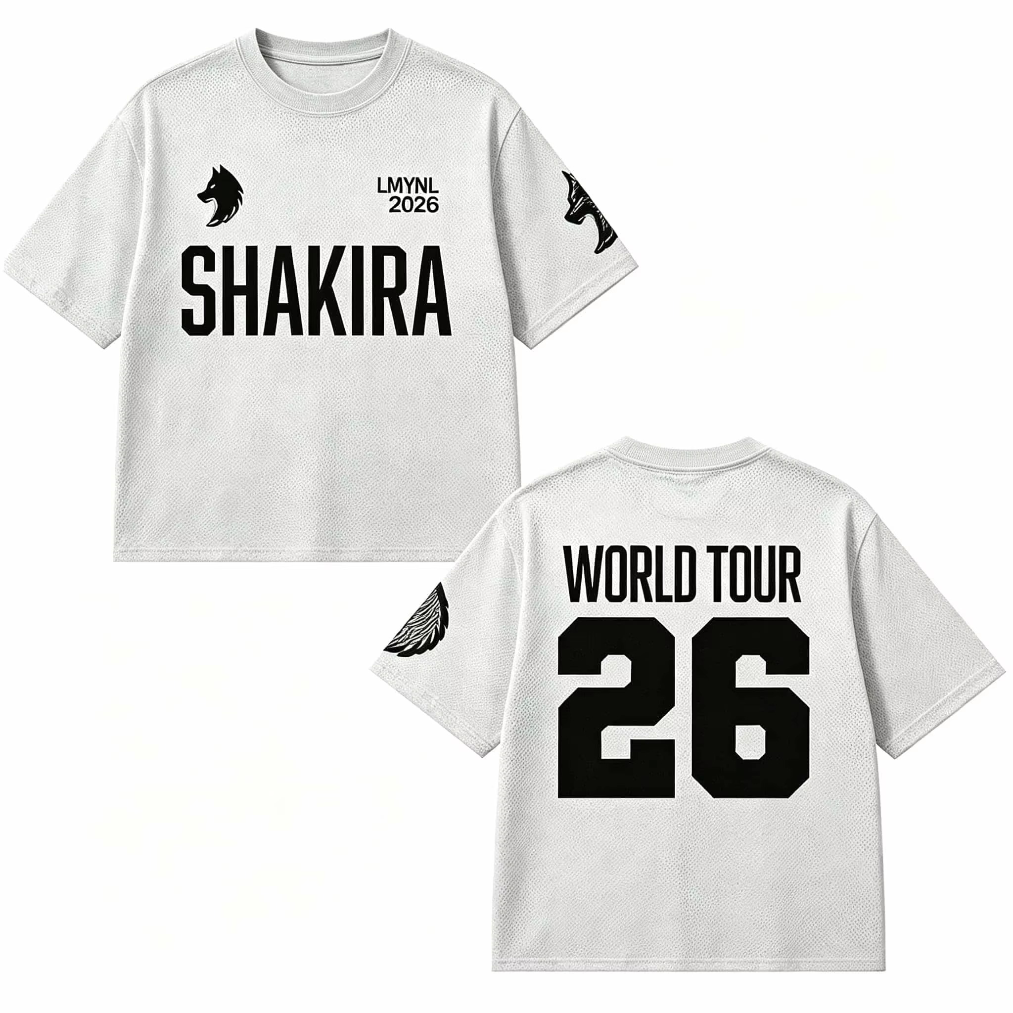 Camiseta Shakira 2026 World To - Streetwear Brand Jersey avaliação e preço