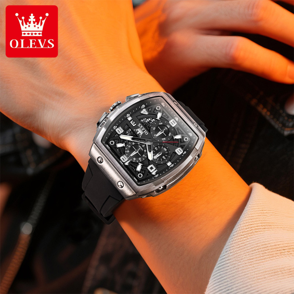 Olevs relógios masculinos 2976 - Streetwear Brand Luxury avaliação e preço