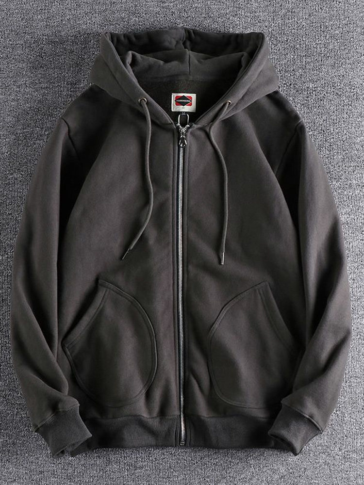 Cardigã Masculino com Capuz e  - Streetwear Brand Hoodie avaliação e preço