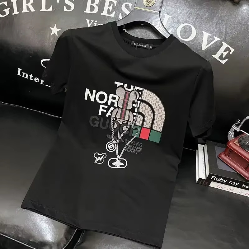 Camiseta masculina de luxo com - Quality Streetwear Brand avaliação e preço